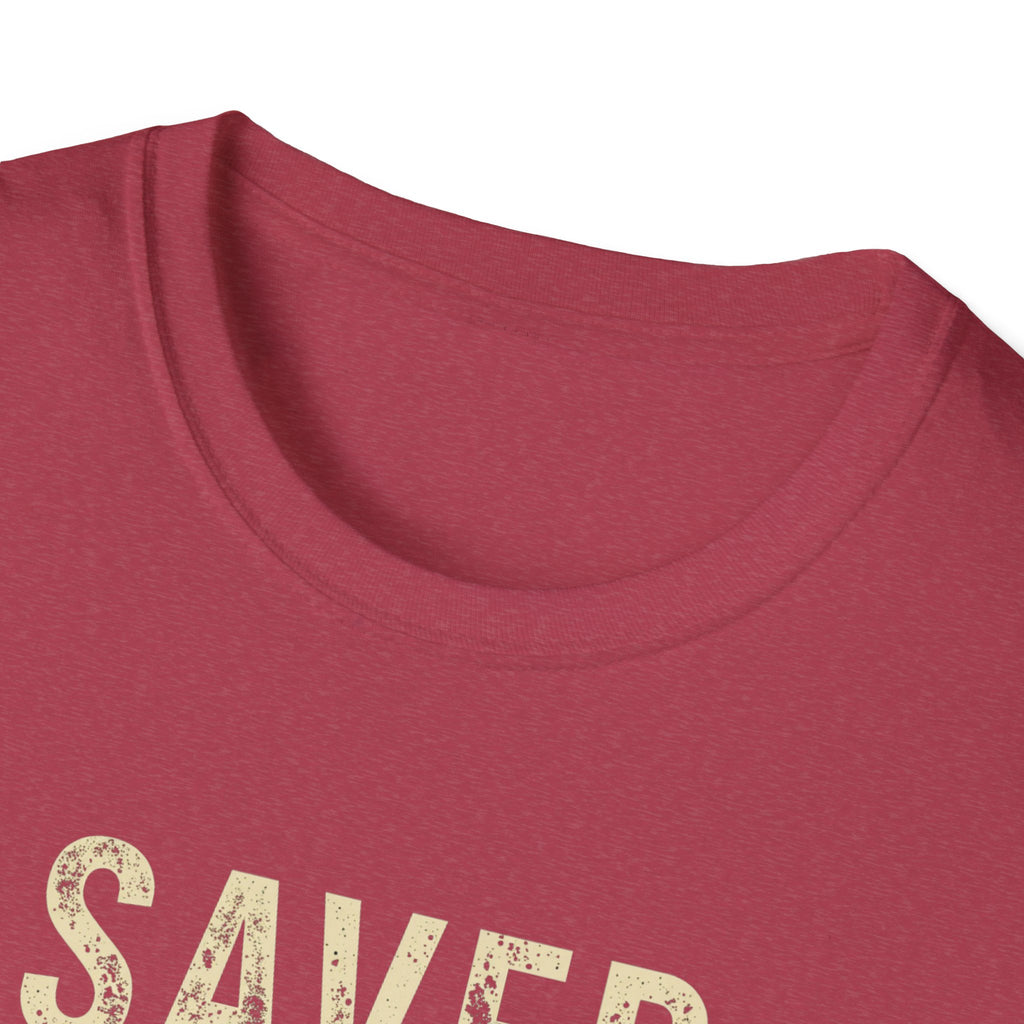 Saved & Salty T‑Shirt — Christian Beachy Faith Graphic Tee
