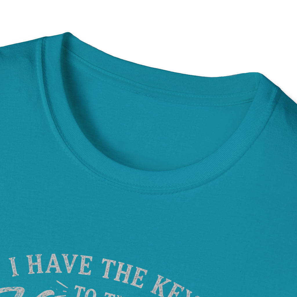 Kingdom Keys T-Shirt — "I Have the Keys to the Kingdom" Church Faith Tee