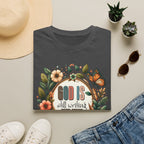 Inspirational T-Shirt — "God Is Still Writing Your Story" Floral Faith Tee