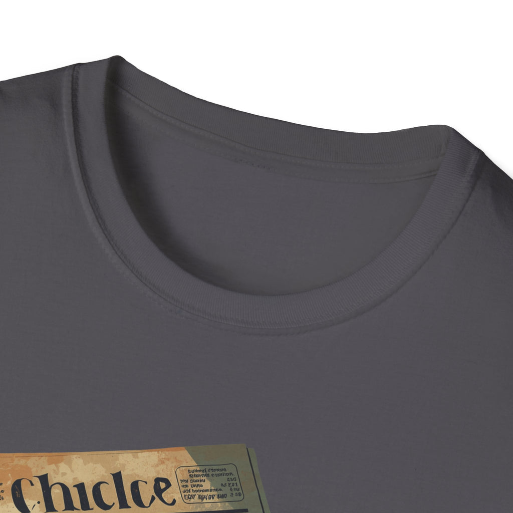 T‑Shirt — 'Sanctified But Slightly Irritated' Vintage Poster Graphic