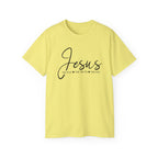 Jesus Script Tee — "Jesus: The Way The Truth The Life" Christian Faith T-Shirt