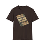T‑Shirt — 'Sanctified But Slightly Irritated' Vintage Poster Graphic