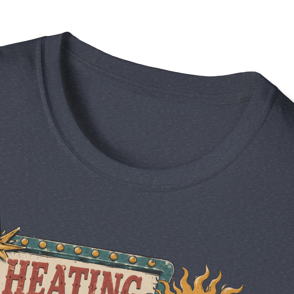 Heating & Cooling System T-Shirt — Retro HVAC Vacation Vibes Tee