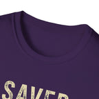 Saved & Salty T‑Shirt — Christian Beachy Faith Graphic Tee