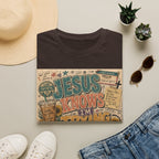 Jesus Knows I’m Trying T-Shirt — Christian Faith Graphic Tee