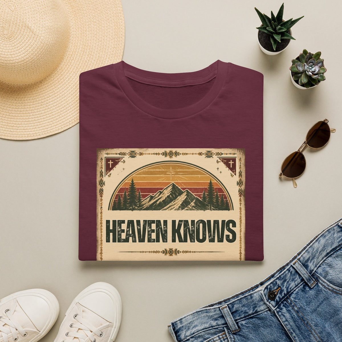 Heaven Knows I'm Trying T-Shirt