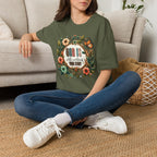 Inspirational T-Shirt — "God Is Still Writing Your Story" Floral Faith Tee