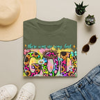 Floral 'God Made a Way' Christian Graphic T-Shirt