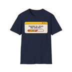 T-Shirt — "Powered by Jesus and Sarcasm" Graphic Tee