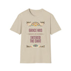 Grace Has Entered the Chat T-Shirt — Retro Boho Graphic Tee for Women