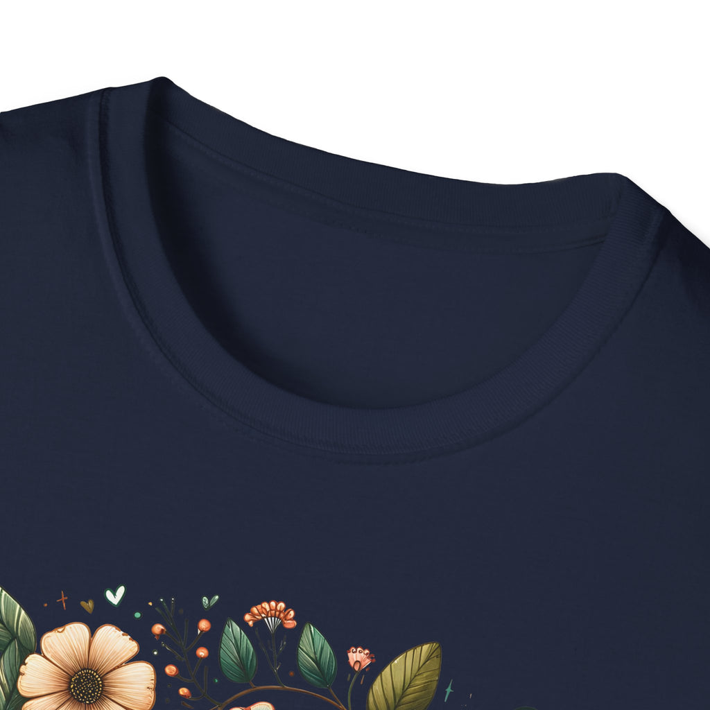 Inspirational T-Shirt — "God Is Still Writing Your Story" Floral Faith Tee