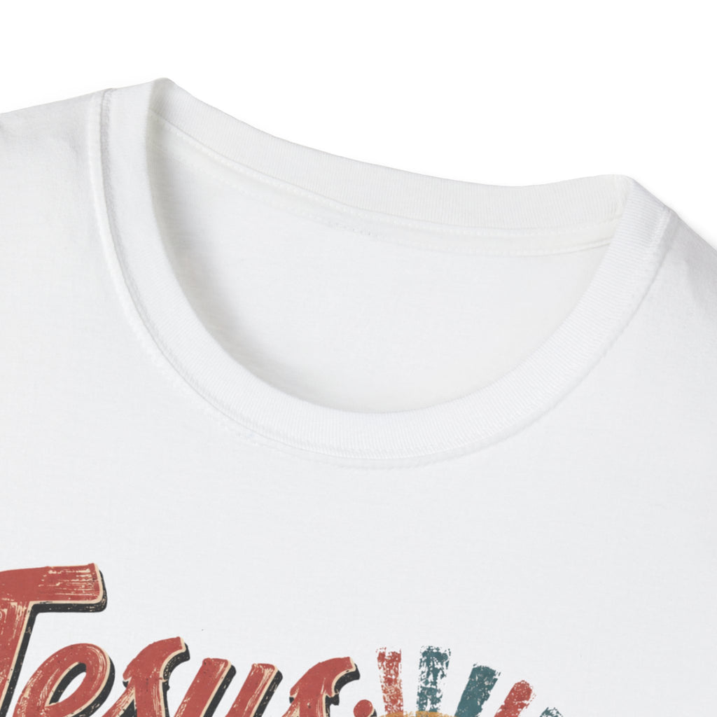 Jesus Can Fix My Mess T-Shirt — Retro Cassette Christian Tee