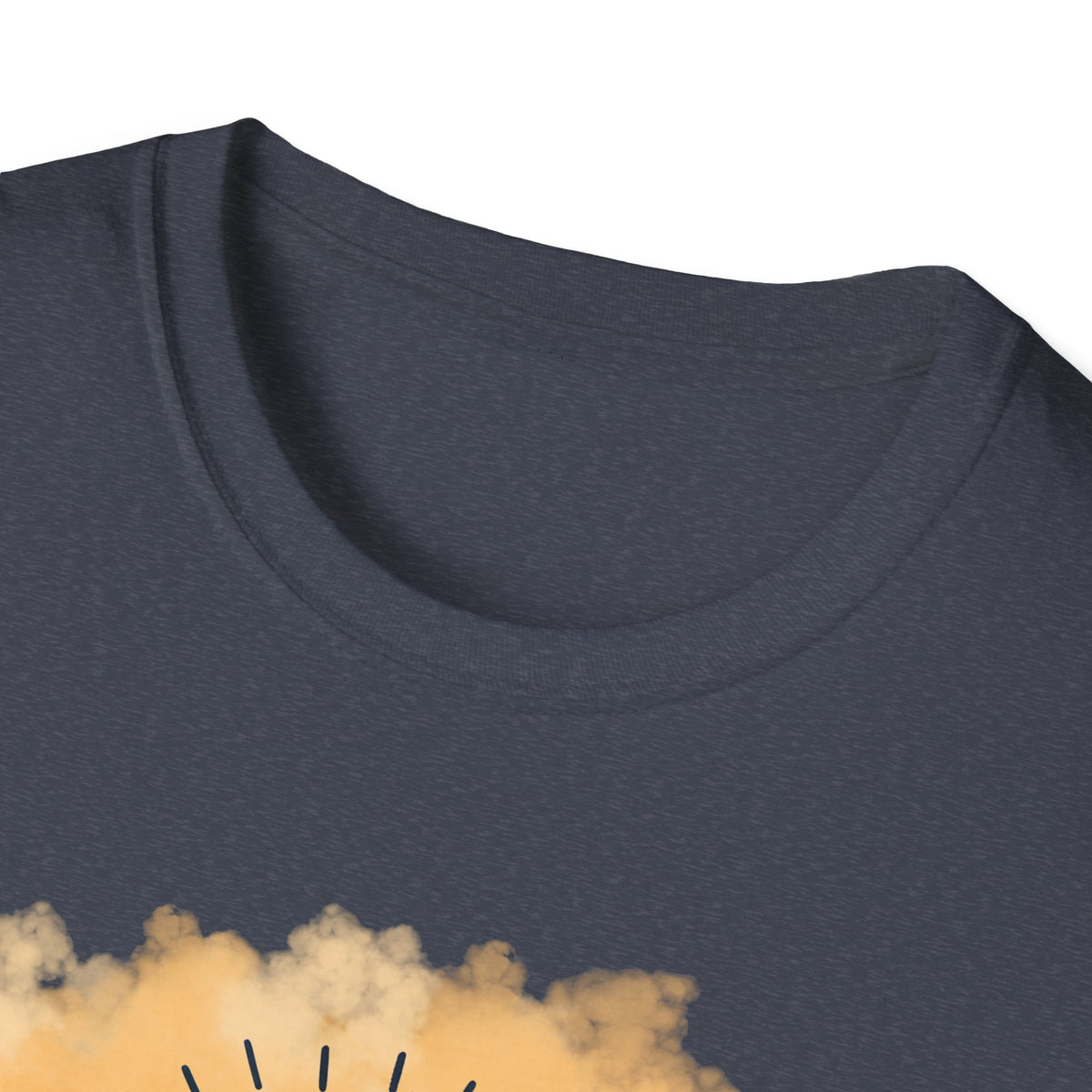 Be The Light Graphic T-Shirt — Floral Lightbulb Inspirational Tee