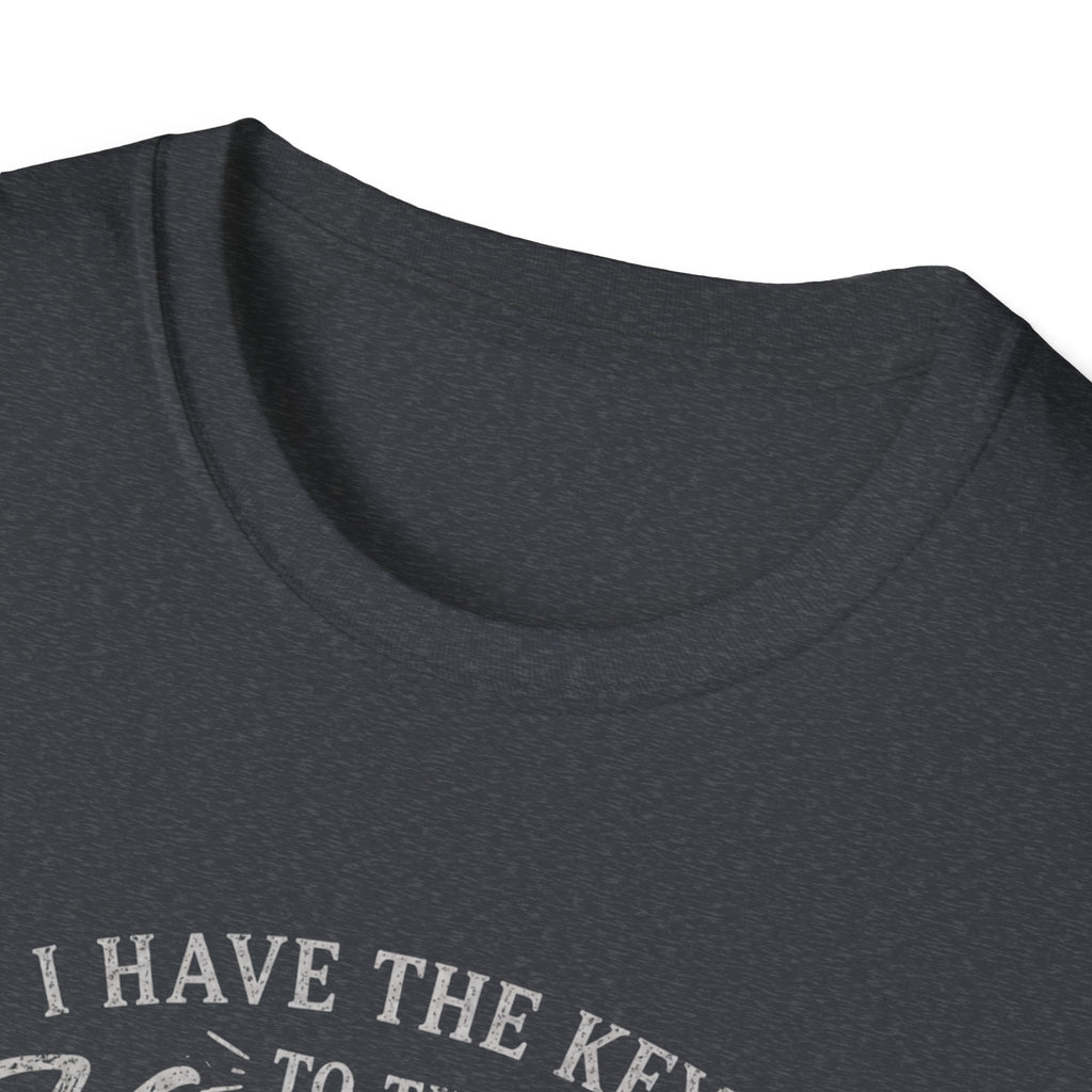Kingdom Keys T-Shirt — "I Have the Keys to the Kingdom" Church Faith Tee