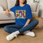 Floral 'God Made a Way' Christian Graphic T-Shirt