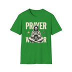 Prayer Warrior T-Shirt — Meditative Jesus Graphic Tee