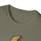 Vintage Lightning Bolt T-Shirt — Retro Distressed Yellow Bolt Tee