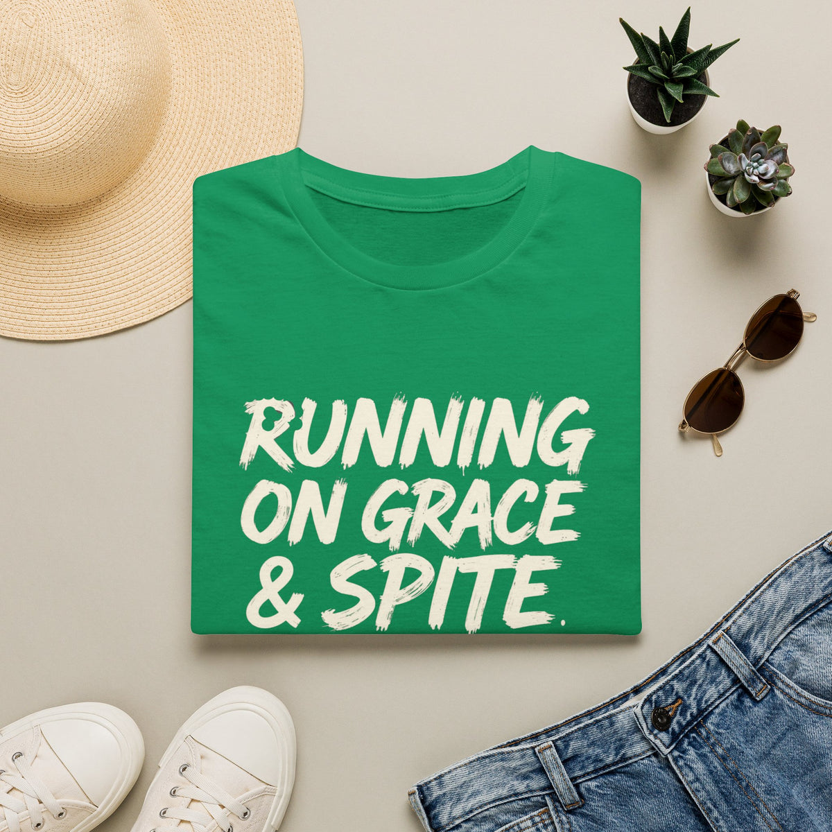 Running On Grace & Spite T‑Shirt
