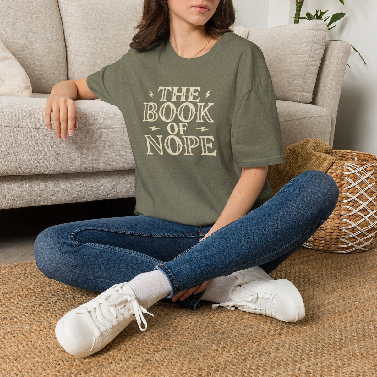 T‑Shirt — "The Book of Nope" Graphic Tee