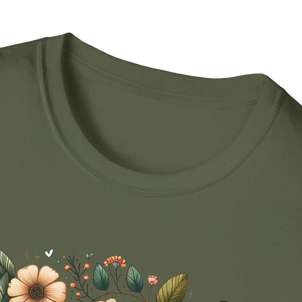 Inspirational T-Shirt — "God Is Still Writing Your Story" Floral Faith Tee