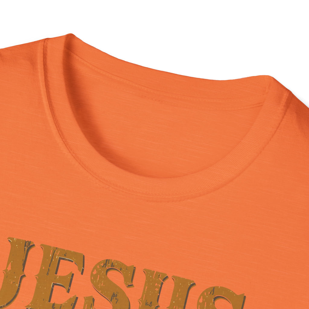 Christian Coffee T-Shirt - "Jesus Loves Me But I Still Need Coffee" Faith Tee