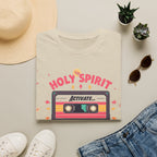 Holy Spirit Activate Slowly T-Shirt — Retro Cassette Christian Tee