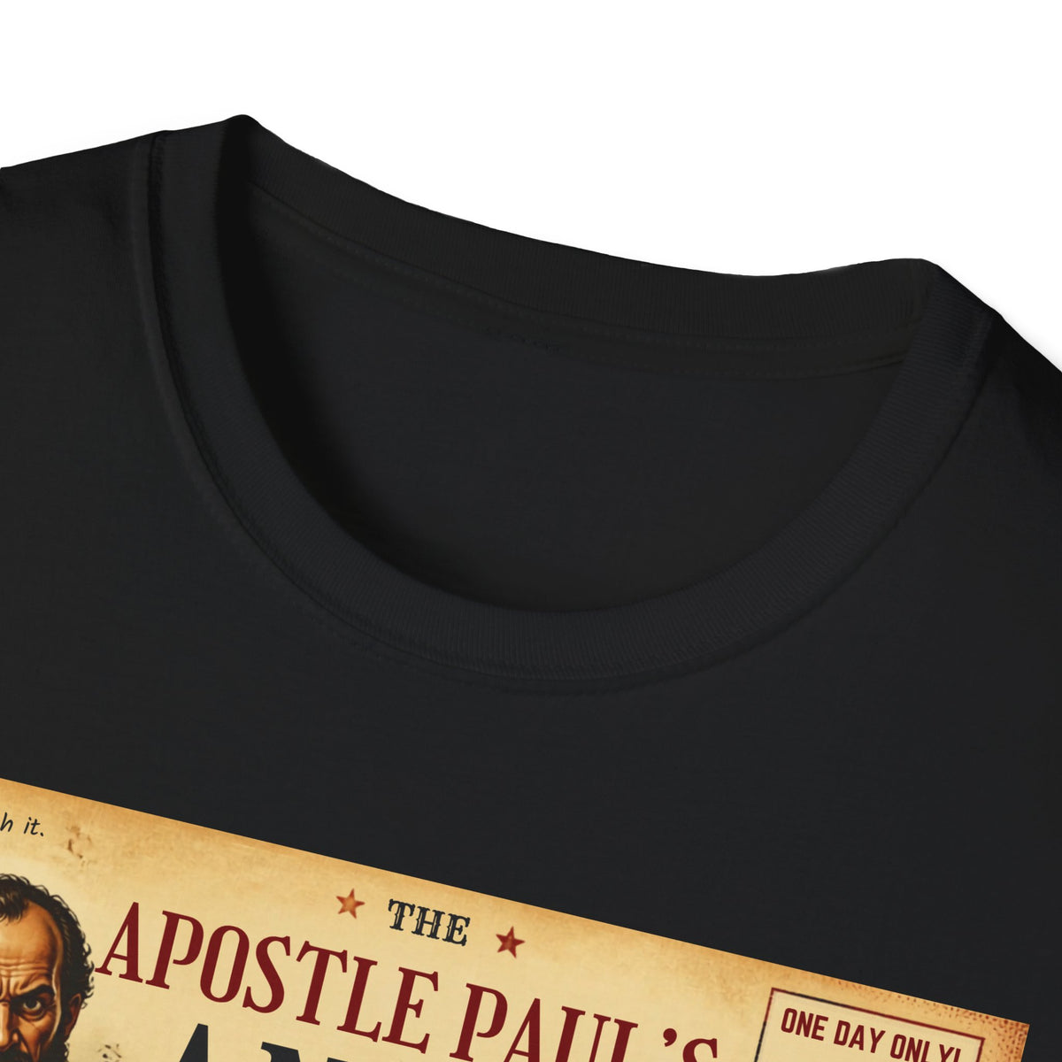 T-Shirt — "Apostle Paul's Anger Management Seminar" Vintage Christian Humor Tee