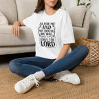 Christian Faith T-Shirt — "As For Me And My House We Will Serve The Lord" Scripture Tee