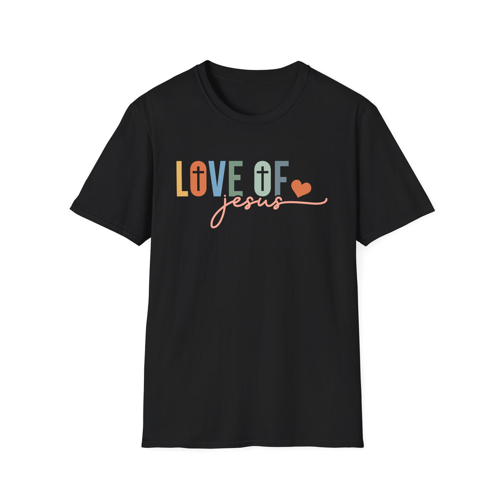 Love of Jesus T-Shirt — Pastel Christian Faith Tee