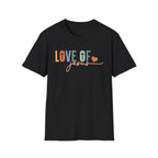 Love of Jesus T-Shirt — Pastel Christian Faith Tee