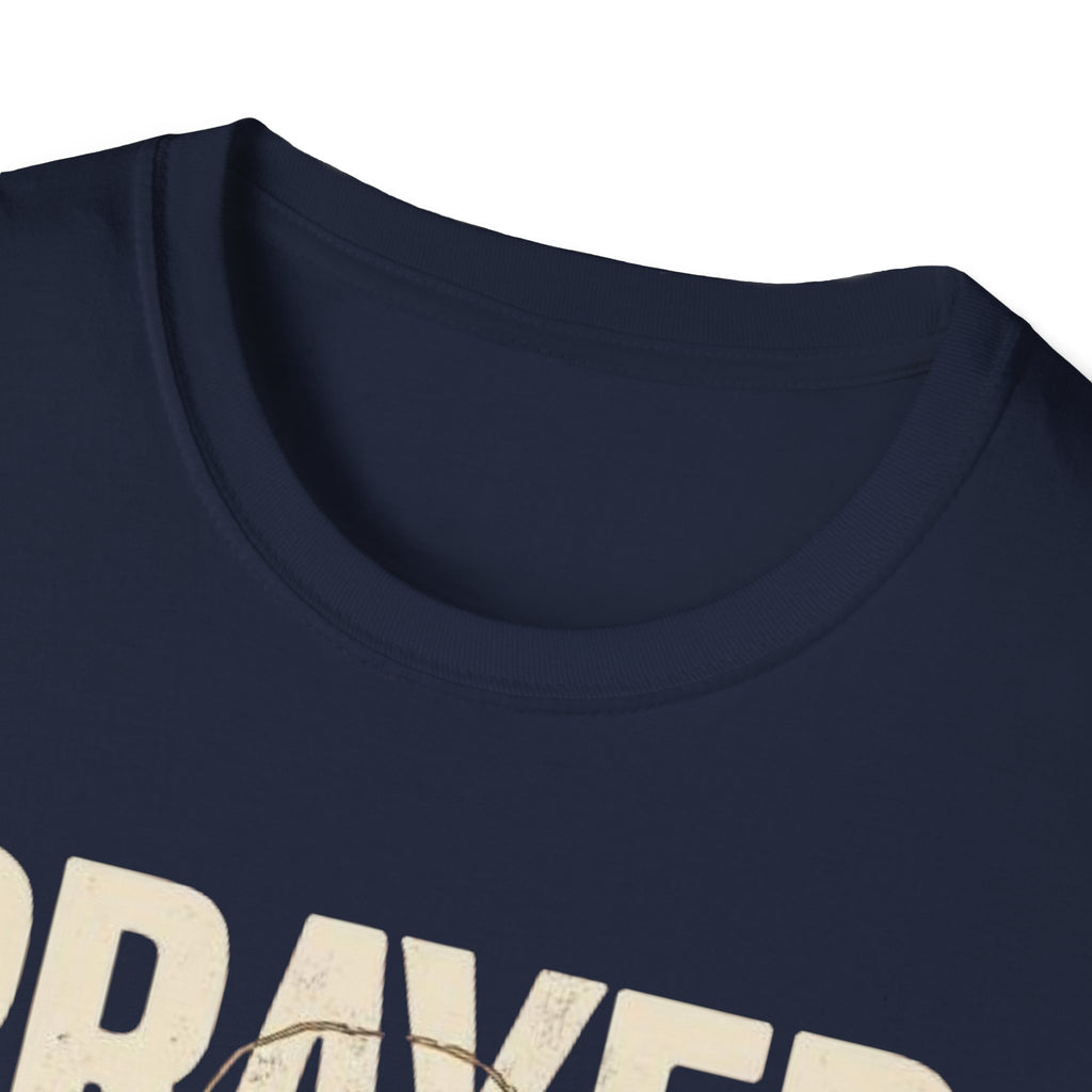 Prayer Warrior T-Shirt — Meditative Jesus Graphic Tee