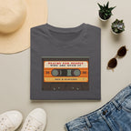 Retro Cassette T-Shirt — "Mixtapes for People Who Are Over It" Vintage Music Tee