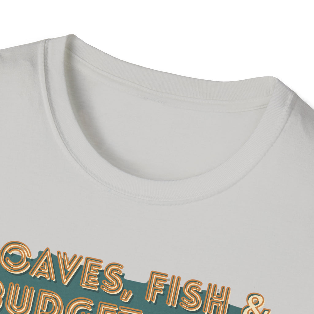 T‑Shirt — "Loaves, Fish & Budget Cuts: Miracles Don’t Cover Inflation"