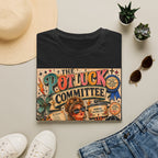 Potluck Committee T-Shirt — Vintage Retro Funny 'The Potluck Committee' Graphic Tee