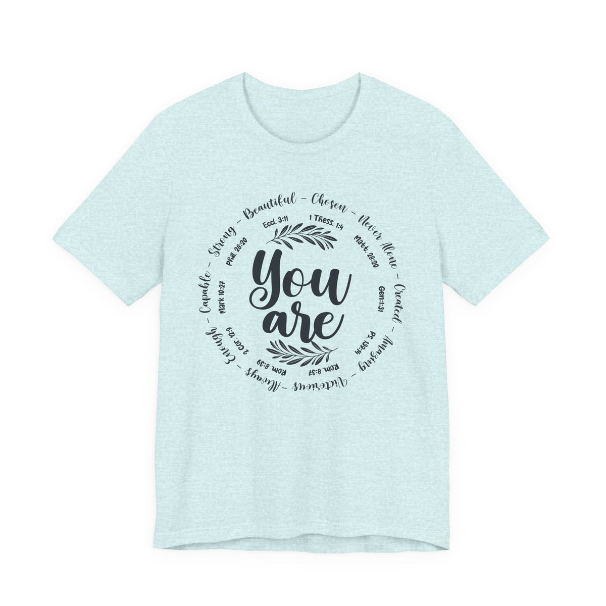 You Are Inspirational Tee — Positive Affirmation Graphic T‑Shirt
