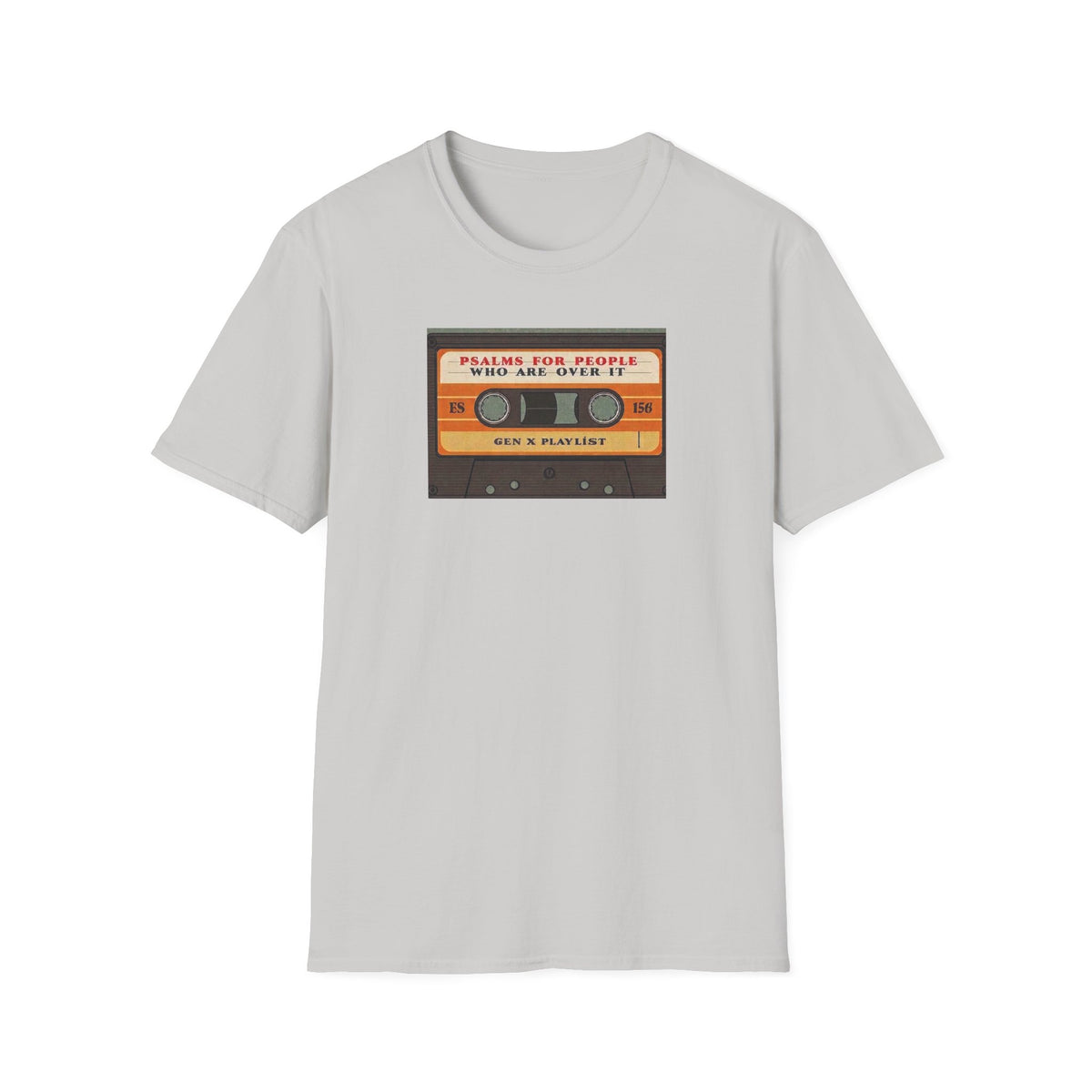 Retro Cassette T-Shirt — "Mixtapes for People Who Are Over It" Vintage Music Tee