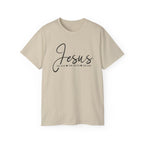 Jesus Script Tee — "Jesus: The Way The Truth The Life" Christian Faith T-Shirt