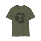 Philippians 4:13 Lion T-Shirt – "I Can Do All Things Through Christ" Christian Tee