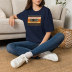 Retro Cassette T-Shirt — "Mixtapes for People Who Are Over It" Vintage Music Tee