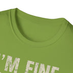 Blessed Face T-Shirt — "I'm Fine. This Is My Blessed Face." Graphic Tee