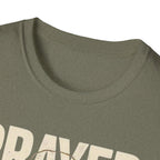 Prayer Warrior T-Shirt — Meditative Jesus Graphic Tee