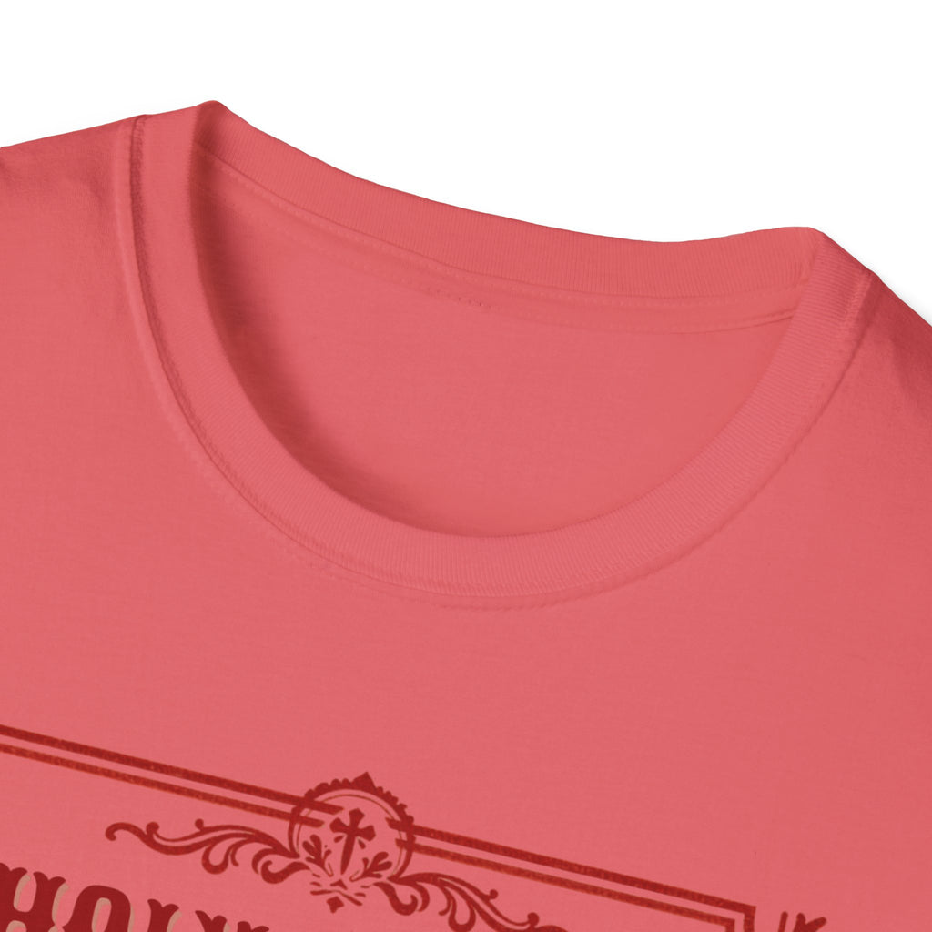 Holy Water & Ibuprofen T-Shirt — Funny Gen X Survival Tee