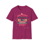 Holy Spirit Activate Slowly T-Shirt — Retro Cassette Christian Tee