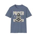 Prayer Warrior T-Shirt — Meditative Jesus Graphic Tee