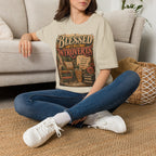 Blessed Are the Introverts T-Shirt — Cozy Vintage Introvert Tee