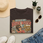 Raised on Hose Water Retro Graphic T-Shirt — Vintage Barber/Salon Vibes