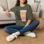 Coffee Gets Me Started, Jesus Keeps Me Going T-Shirt
