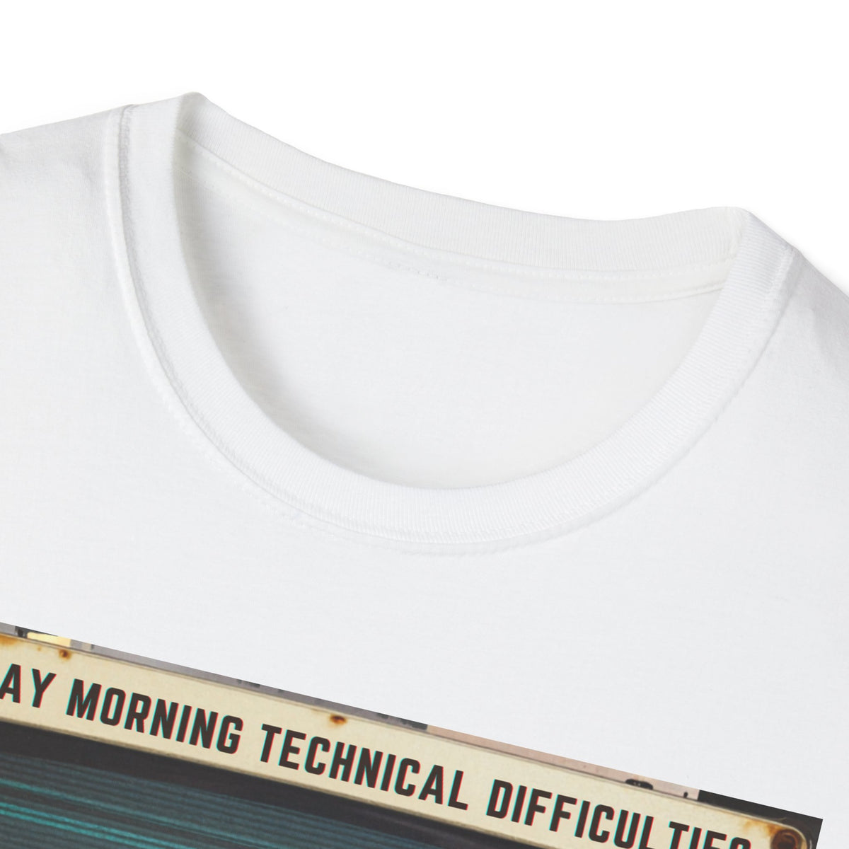 T-Shirt - "Sunday Morning Technical Difficulties" Vintage VHS Graphic