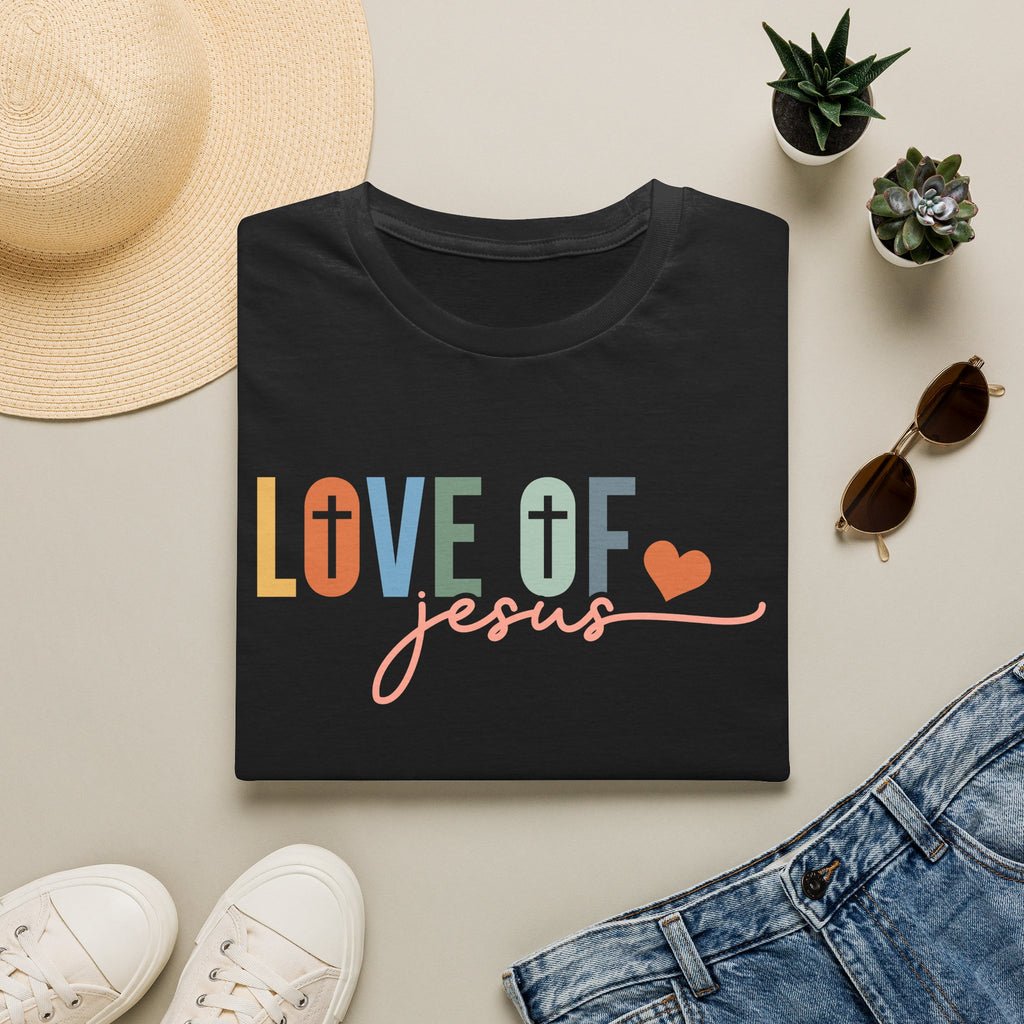 Love of Jesus T-Shirt — Pastel Christian Faith Tee