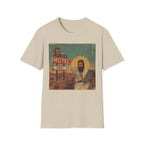 Desert Motel Graphic T‑Shirt — Vintage Roadside Jesus Art Tee